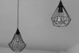 Photo wire mesh pendant light
